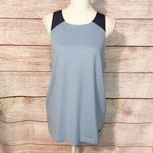 Nike Dri Fit Light Blue Racerback Tank Top Size M